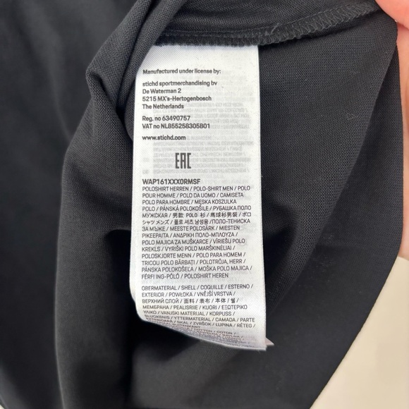 Porsche Polo Shirt Motorsport Fanwear Men’s Size XS Front Pocket Sports Car NWT - Picture 7 of 8